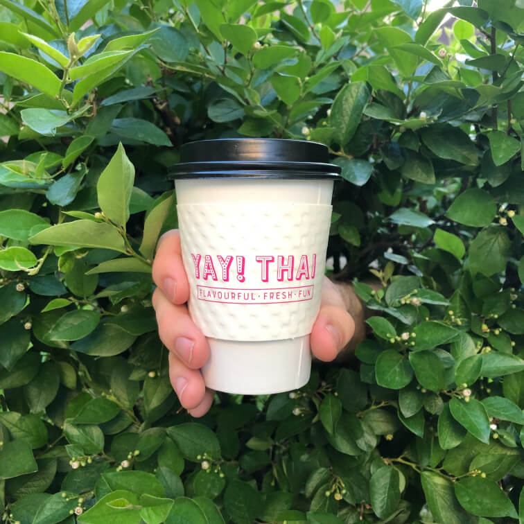 Yay Thai cup in bush